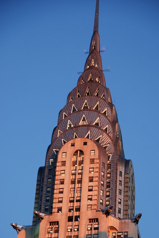 05 Chrysler Building At Sunset From Grand Central Terminal